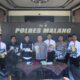 Polres Malang Amankan Dua Pemuda Bawa Sajam Saat Penyekatan Malam 1 Suro