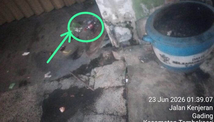 Pencurian Bak Sampah di Jalan Kenjeran, Masuk Wilayah Hukum Polsek Tambaksari