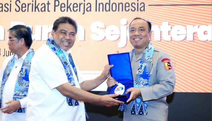 Hadiri Rakernas KSPI 2026, Wakapolri Tegaskan Sinergi Polri dan Buruh untuk Lindungi Hak Pekerja
