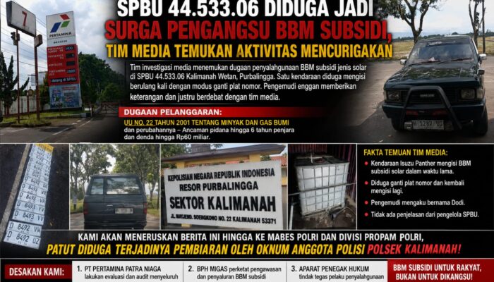 SPBU 44.533.06 Diduga Jadi Surga Pengangsu BBM Subsidi, Tim Media Temukan Aktivitas Mencurigakan