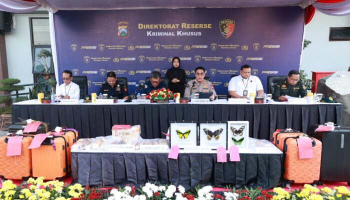 Polda Jatim Ungkap Tiga Kasus Kejahatan Sumber Daya Alam, Empat Tersangka Diamankan