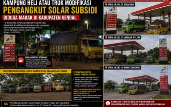 Kampung Heli Atau Truk Modifikasi Pengangkut Solar Subsidi Diduga Marak di Kabupaten Kendal