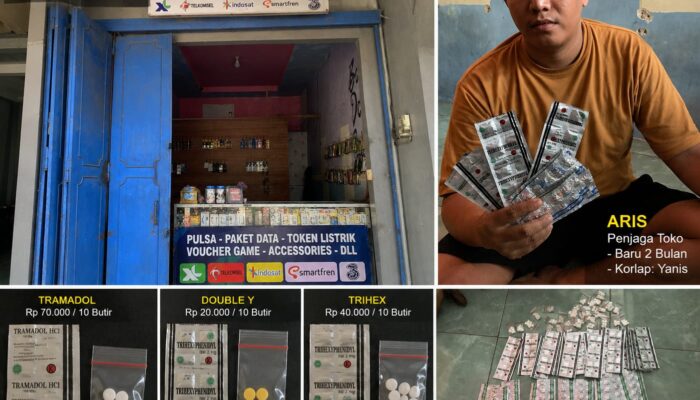 Diduga Warung Pulsa Menjual Obat Jenis Golongan G Di Karanganyar