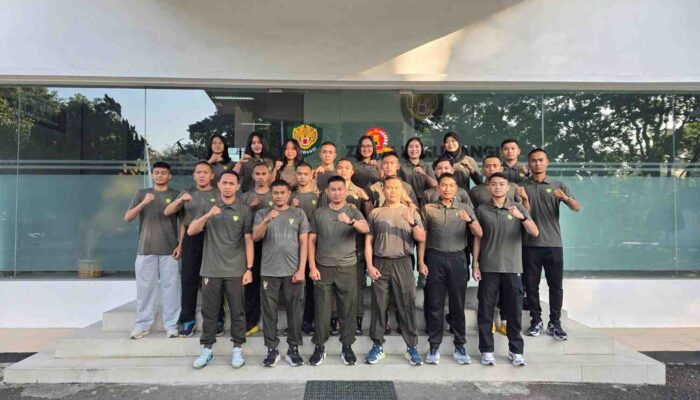 Waka Zidam III/Siliwangi Lepas 34 Atlet Tim Karate Kodam III/Siliwangi Menuju Kejuaraan Nasional Open Piala KASAU 2026