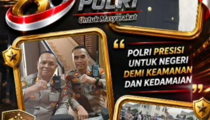 Pimpinan Redaksi Media Ceklisdua Eko Sukarno SH. Mengucapkan Selamat Hari Bhayangkara ke-80