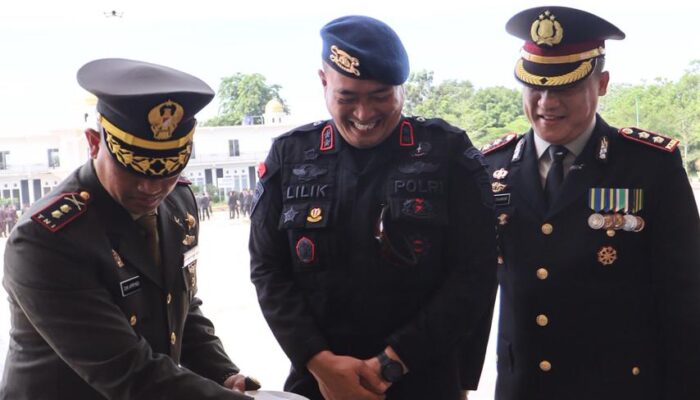 POLRES ROKAN HILIR GELAR UPACARA DAN SYUKURAN HARI BHAYANGKARA KE-80, TEGUHKAN KOMITMEN “POLRI UNTUK MASYARAKAT”