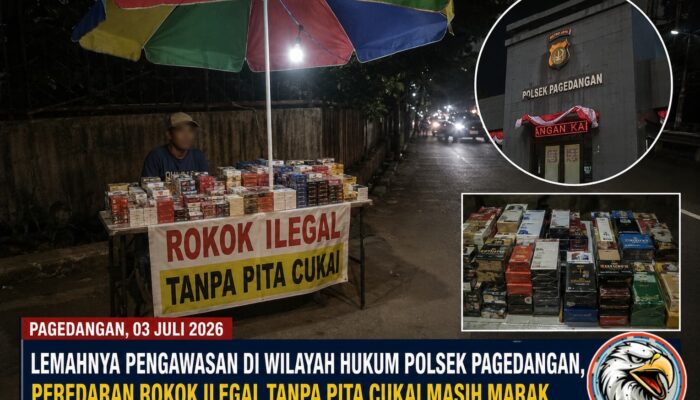 Lemahnya Pengawasan di Wilayah Hukum Polsek Pagedangan, Peredaran Rokok Ilegal Tanpa Pita Cukai Masih Marak