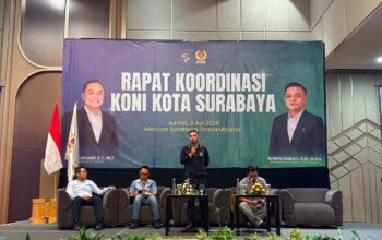 Antusiasme Tinggi Warnai Rakor KONI Surabaya, Fasilitas Latihan Cabor Jadi Prioritas