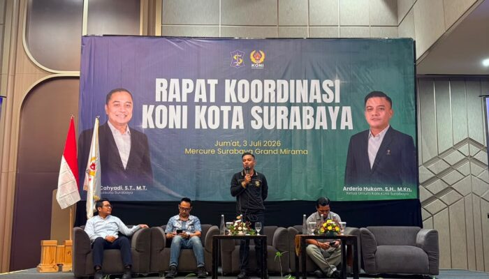 Antusiasme Tinggi Warnai Rakor KONI Surabaya, Fasilitas Latihan Cabor Jadi Prioritas