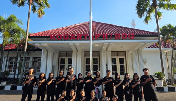 TIM Karate Binaan Kogartap II/Bandung Mengikuti Kejuaraan Nasional KASAU Cup 2026