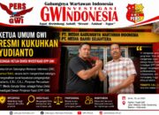 Ketua Umum GWI Resmi Kukuhkan Yudianto sebagai Ketua Divisi Investigasi DPP GWI