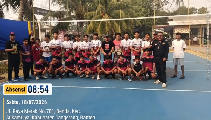 BTC Cup II Resmi Bergulir, 16 Tim Ramaikan Turnamen Bola Voli di Desa Benda