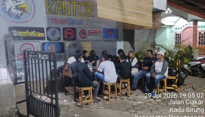 PT Media Garuda Siber Gelar Rakor dan Ngopi Bareng, Perkuat Profesionalisme serta Rekrutmen Wartawan