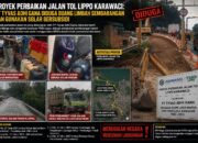 Proyek Perbaikan Jalan Tol Lippo Karawaci: PT Tyvas Adhi Gana Diduga Buang Limbah Sembarangan dan Gunakan Solar Bersubsidi