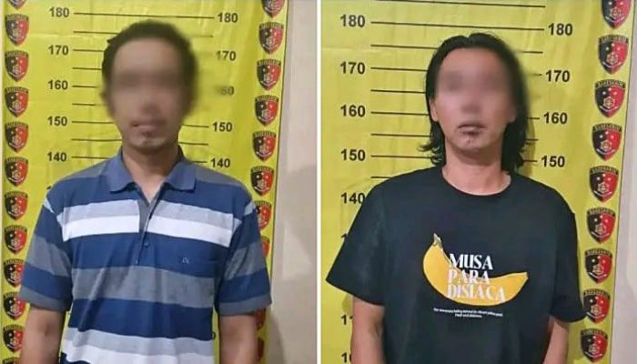 Unit Reskrim Polsek Bungah berhasil mengungkap kasus dugaan penggelapan mobil rental Dua Pelaku Ditangkap, Satu DPO