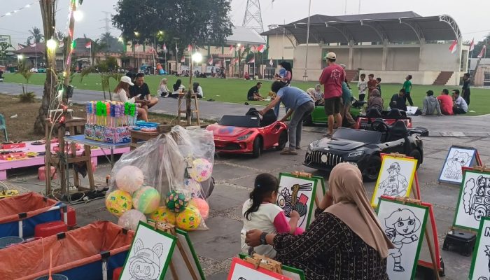 Alun-Alun Nyimas Melati Sukamulya Jadi Magnet Wisata Akhir Pekan, UMKM Ikut Terdongkrak