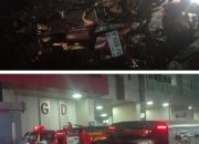 Diduga Korsleting Listrik, Honda Beat Ludes Terbakar di Depan ATM RSUD Dr. Soewandi