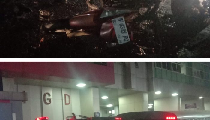 Diduga Korsleting Listrik, Honda Beat Ludes Terbakar di Depan ATM RSUD Dr. Soewandi