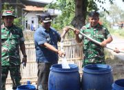 Krisis Air Bersih Akibat Kemarau, TNI Bersama Lintas Sektor Bergerak Bantu Warga. 
