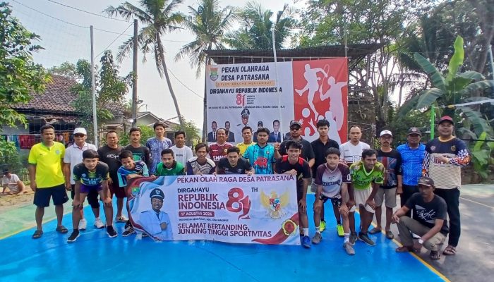 15 RT Adu Strategi di Turnamen Voli Desa Patrasana, Kades M. Sobri: Bukan Sekadar Cari Juara