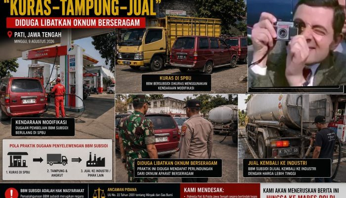 Praktik Penyelewengan BBM “Kuras–Tampung–Jual” Diduga Libatkan Oknum Berseragam