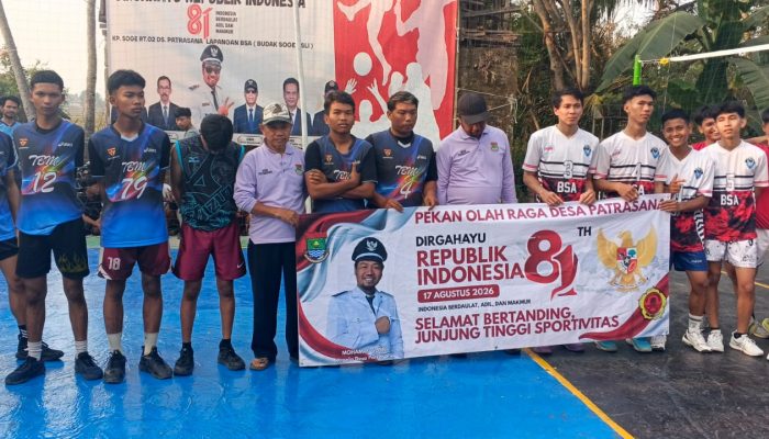 Turnamen Voli Antar-RT Desa Patrasana: RT 010 Rebut Gelar Juara, RT 002 Jadi Runner-up