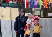 Kepsek SD Darma Siswa Bersama Susilowati Alumni SD Darma Siswa Angkatan 2007 Ikut Memeriahkan Jalan Sehat 