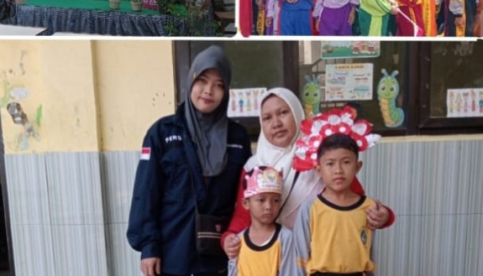 Kepsek SD Darma Siswa Bersama Susilowati Alumni SD Darma Siswa Angkatan 2007 Ikut Memeriahkan Jalan Sehat 