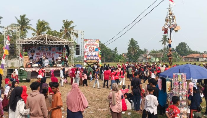 HUT RI ke-81 di Desa Kaliasin Meriah, Kreativitas Warga Berbuah Prestasi Tingkat Kecamatan