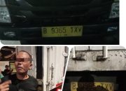 Sopir Truk Box Bernopol B 9365 TXV Teriak “Rampok”, Warga Panik Saat Bea Cukai Lakukan Pemeriksaan 