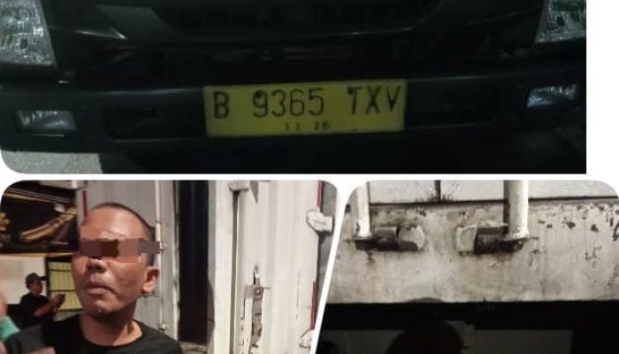 Sopir Truk Box Bernopol B 9365 TXV Teriak “Rampok”, Warga Panik Saat Bea Cukai Lakukan Pemeriksaan 