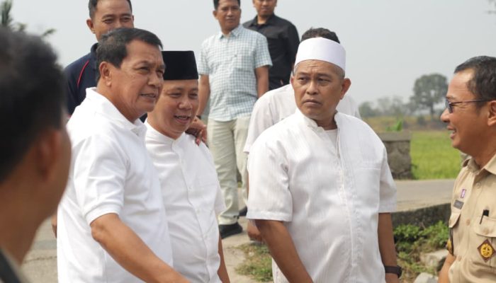 Bupati Tangerang Tinjau Rumah Nenek Suemah Serta Tinjau Saluran Air