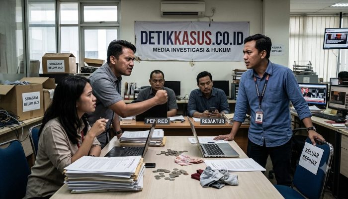 Pimpinan Redaksi Detikkasus.co.id Dituding Berbohong, Baju Seragam 4 Bulan Tak Kunjung Jadi hingga Wartawan Dikeluarkan Sepihak