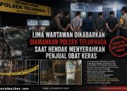Lima Wartawan Dikabarkan Diamankan Polsek Teluknaga Saat Hendak Menyerahkan Penjual Obat Keras