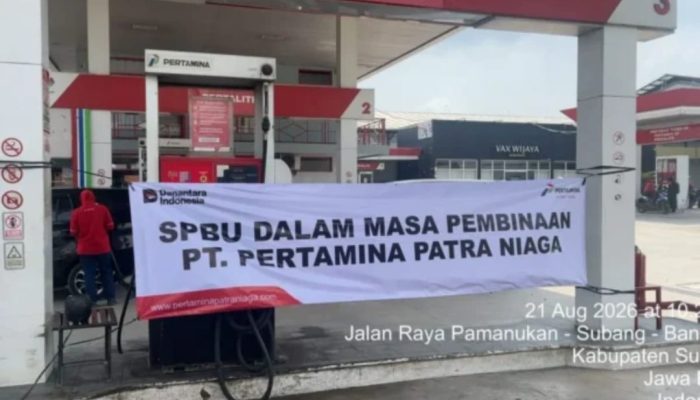 SPBU Subang Disanksi Pertamina Lantaran Salah Gunakan Penyaluran Solar