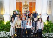 Kapolri Hadiri Pembukaan Pameran Nasirun “Bersimpuh di Kaki Para Guru” di Galeri Nasional Indonesia
