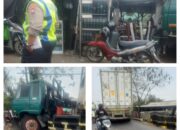 Truk Tabrak Pohon di Greges, Kemacetan Dua Arah Mengular Dugaan Sopir Mengantuk Disorot