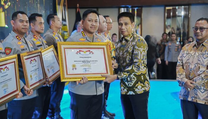 Polresta Malang Kota Raih Kompolnas Awards 2026, Terbaik Nasional Kategori Polres Kelompok C