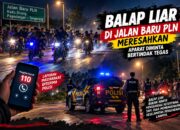 Balap Liar di Jalan Baru PLN Meresahkan, Aparat Diminta Bertindak Tegas