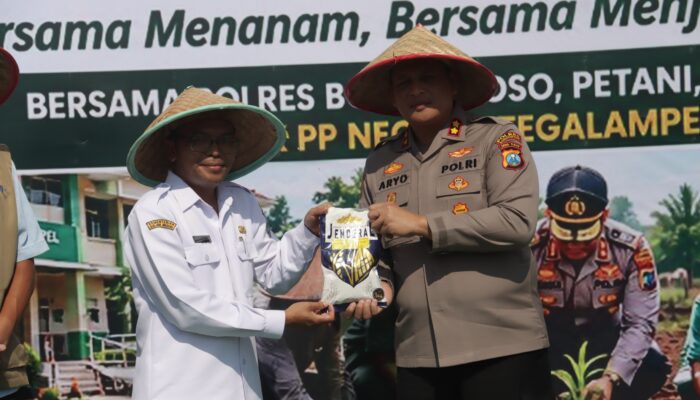 Hari Tani Nasional 2026, Polres Bondowoso Gandeng Petani dan Dunia Pendidikan Wujudkan Ketahanan Pangan