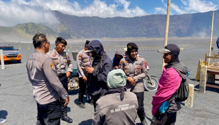 Bromo Kembali Dibuka untuk Wisatawan, Polres Probolinggo Beri Atensi Khusus Pencegahan Karhutla