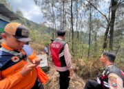 Polres Nganjuk Siagakan Personel Pasca-Karhutla Gunung Wilis, Antisipasi Bara Api Kembali Muncul