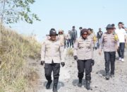 Cegah Karhutla, Polres Kediri Siagakan Ratusan Personel Gabungan di Lereng Kelud