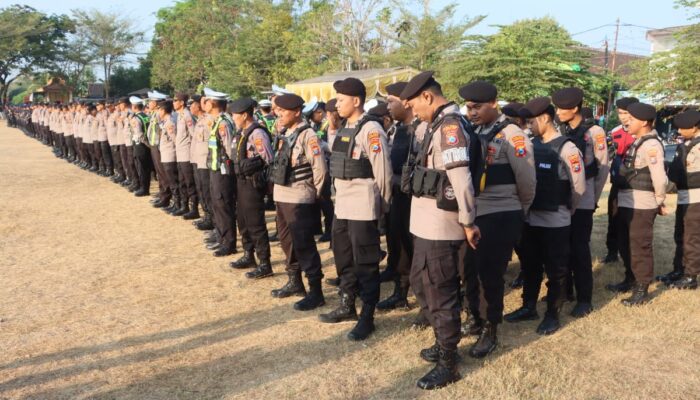 Polres Madiun Kota Gelar Apel Harkamtibmas, Aktivitas Masyarakat Pascakegiatan di Jalan Merak Kembali Normal