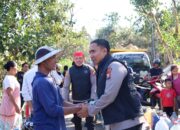 Terapkan Ecology Policing, Patroli Gentong Polres Trenggalek Kembali Salurkan Bantuan Air Bersih
