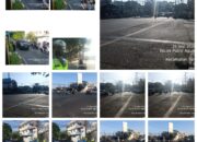 Pos Awal Tambaksari 12 dan Gabungan Lantas Polrestabes Surabaya Kawal Arus Pagi di Jl Kedung Cowek