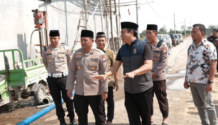 Polres Kediri Bangun Sumur Bor di Yayasan Yatim Dhuafa, Atasi Krisis Air Bersih di Musim Kemarau