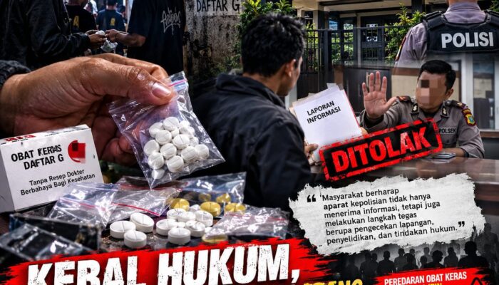 Kebal Hukum, Peredaran Obat Keras Terlarang di Gunung Sindur Masih Berlangsung