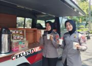 Polres Gresik Gencarkan Inovasi Kopi Keliling, Bangun Kedekatan dengan Warga Ajak Jaga Kamtibmas