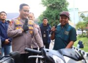 Kapolres Gresik Kembalikan Motor Korban Curanmor, Dua Residivis Diberi Tindakan Tegas Terukur